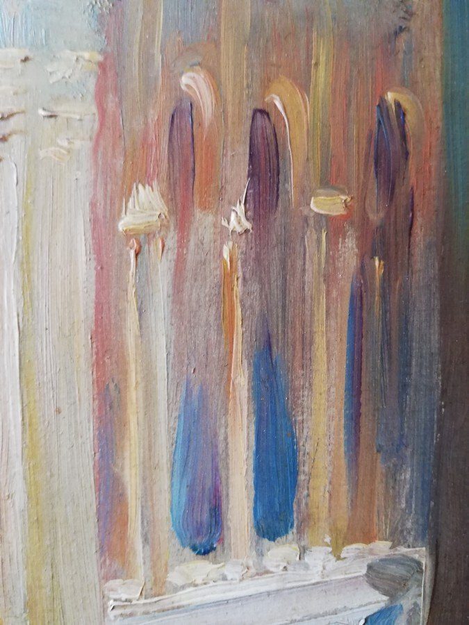 Tableau huile sur panneau de Tony TOLLET -photo-4