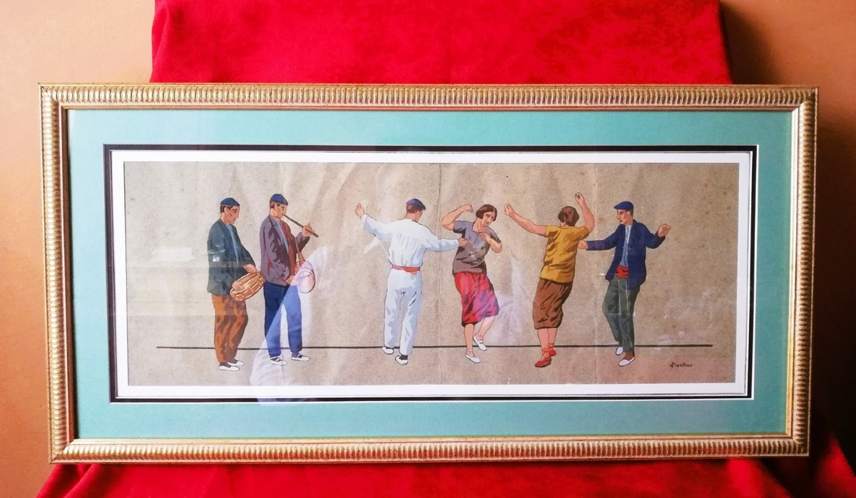 Painting By Louis Floutier 