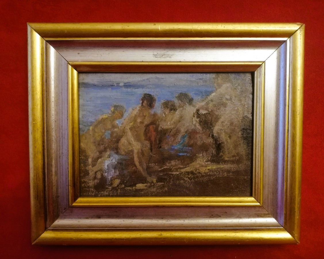 Huile sur panneau de Léonce PELLETIER