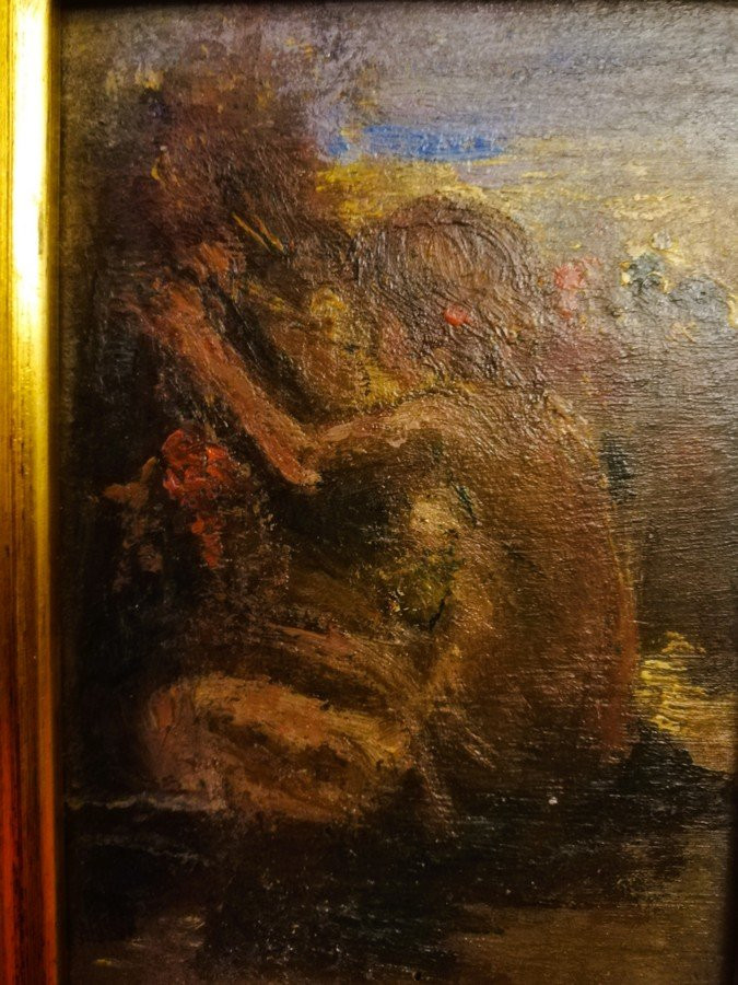 Huile sur panneau de Léonce PELLETIER -photo-2