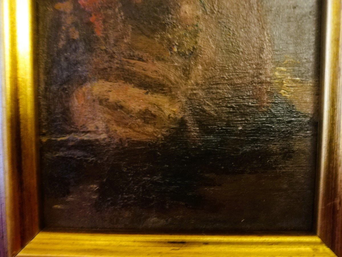 Huile sur panneau de Léonce PELLETIER -photo-4