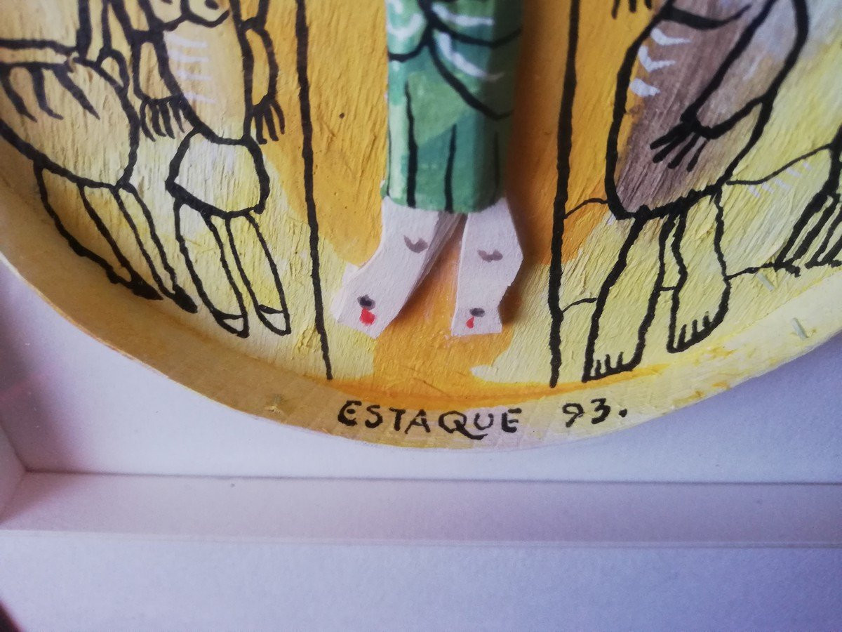 Sculpture, peinture naïve  -photo-1
