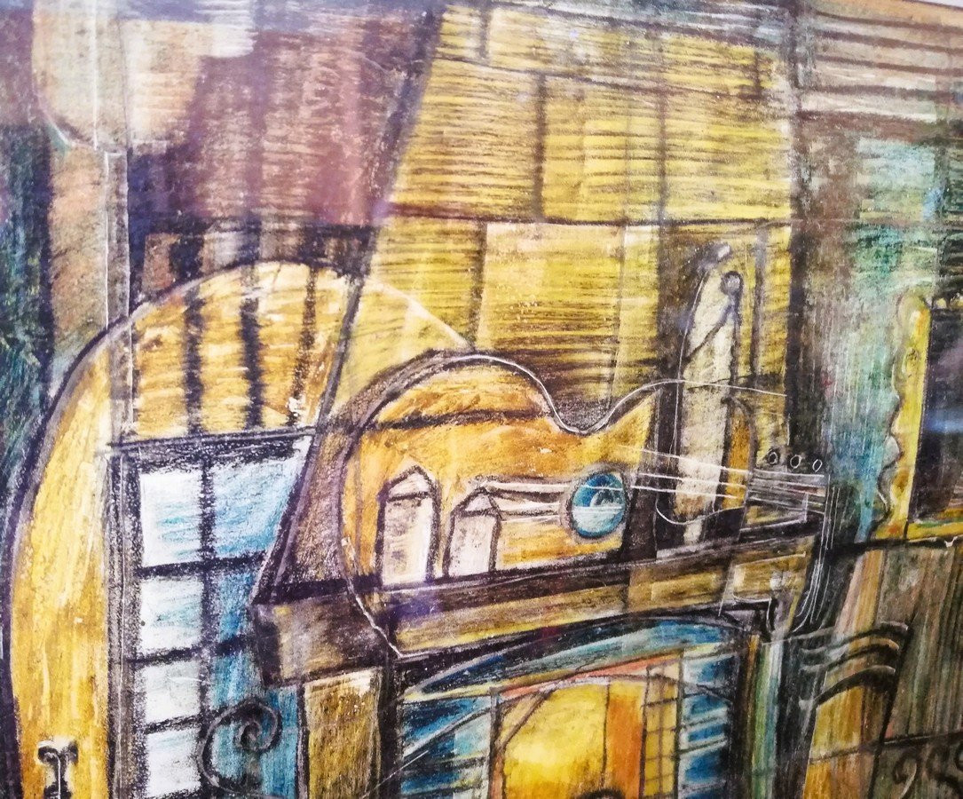Post-cubist Mixed Technique-photo-3