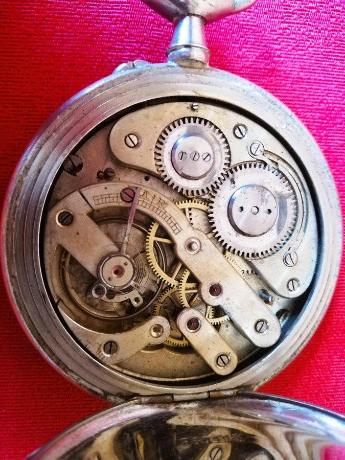 Silver Metal Regulator Watch -photo-2