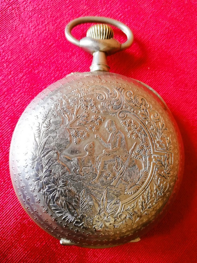 Silver Metal Regulator Watch 