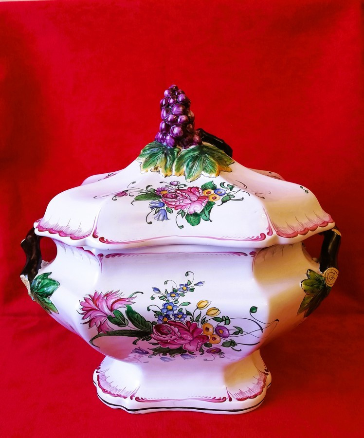Earthenware Soup Tureen 