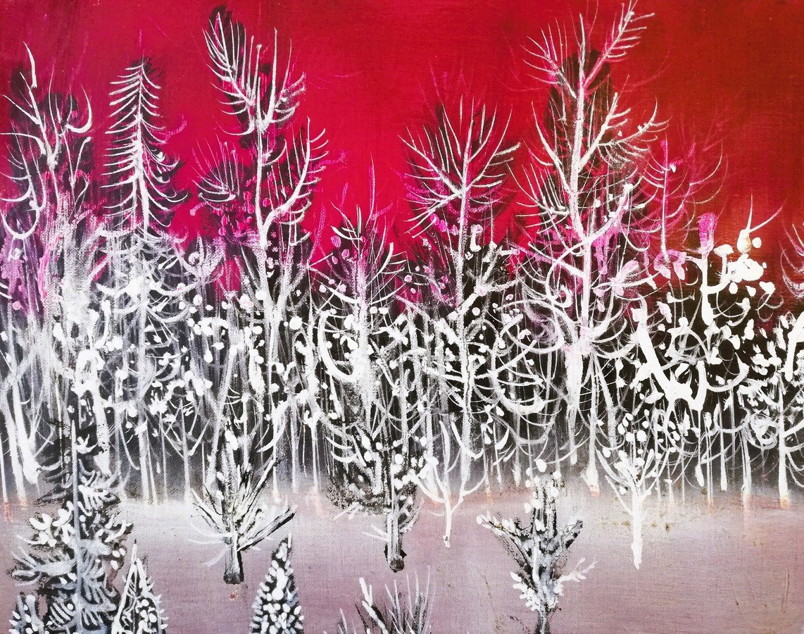 Snow Landscape Edouard Dougy -photo-2