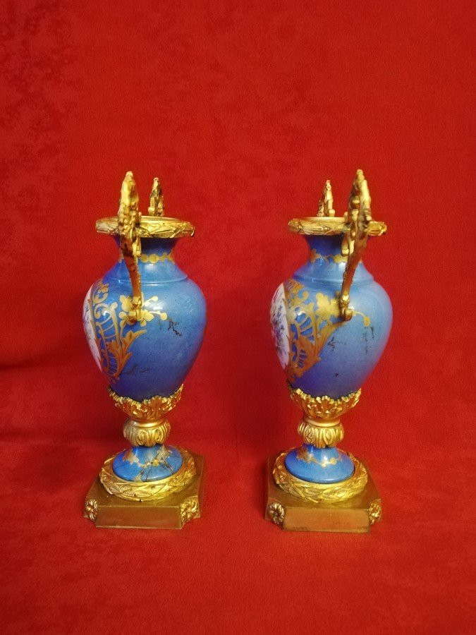 Pair Of Sèvres Vases -photo-1