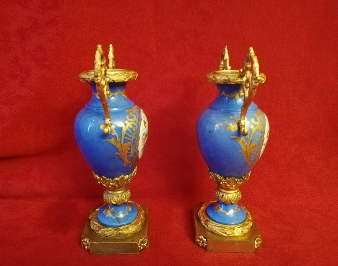 Pair Of Sèvres Vases -photo-3