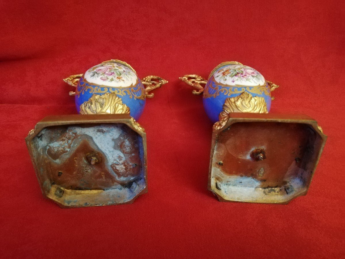 Pair Of Sèvres Vases -photo-5