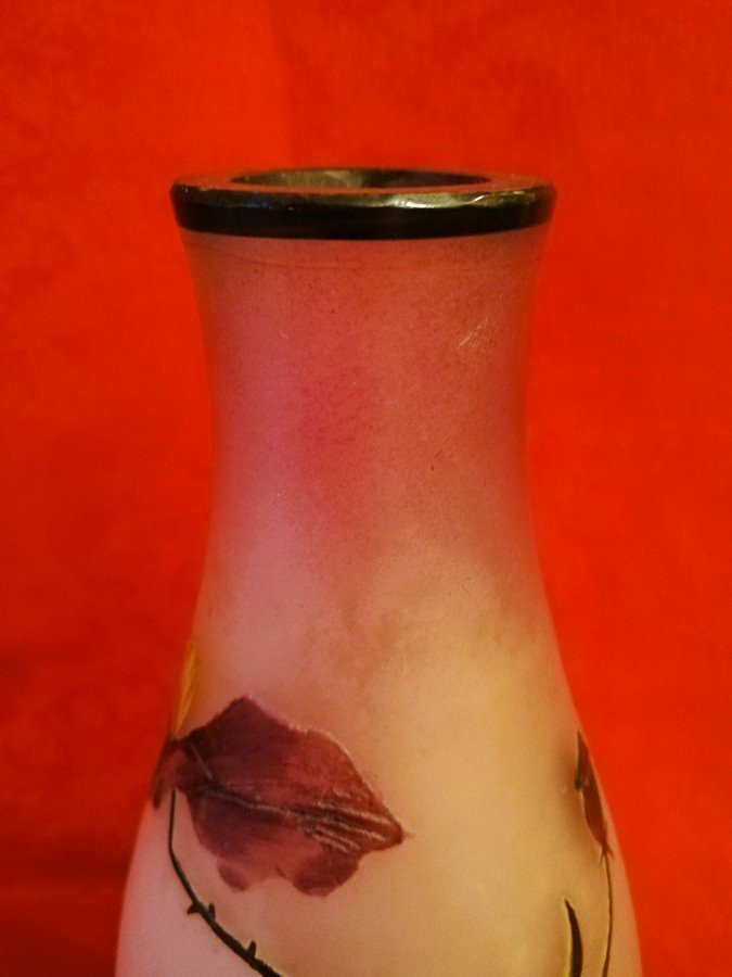 Vase en verrerie  -photo-2