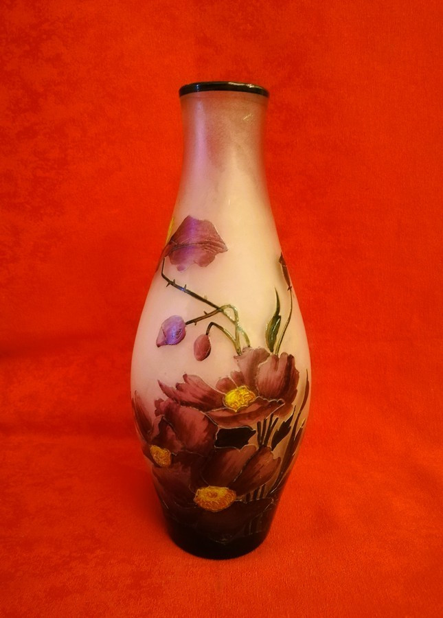 Vase en verrerie  