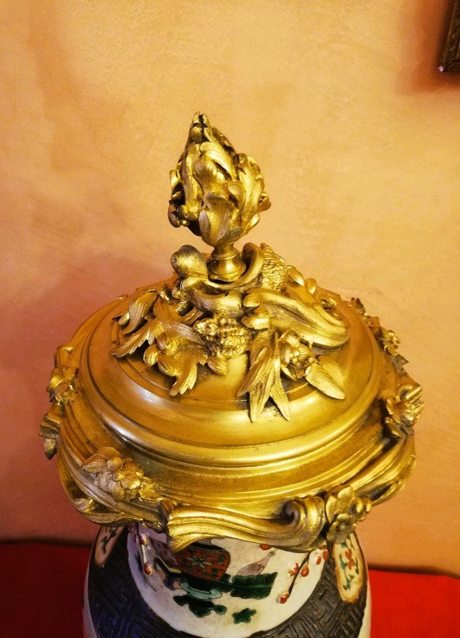Bronze Mounted Vase -photo-2