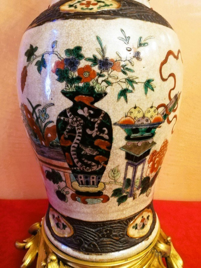 Bronze Mounted Vase -photo-4