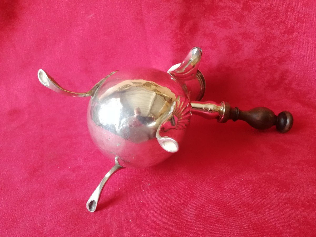 Empire Period Tripod Chocolate Pot-photo-5