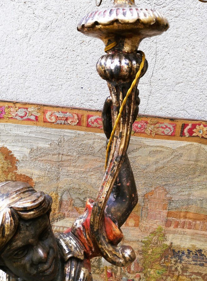 Paire de torchères -photo-3