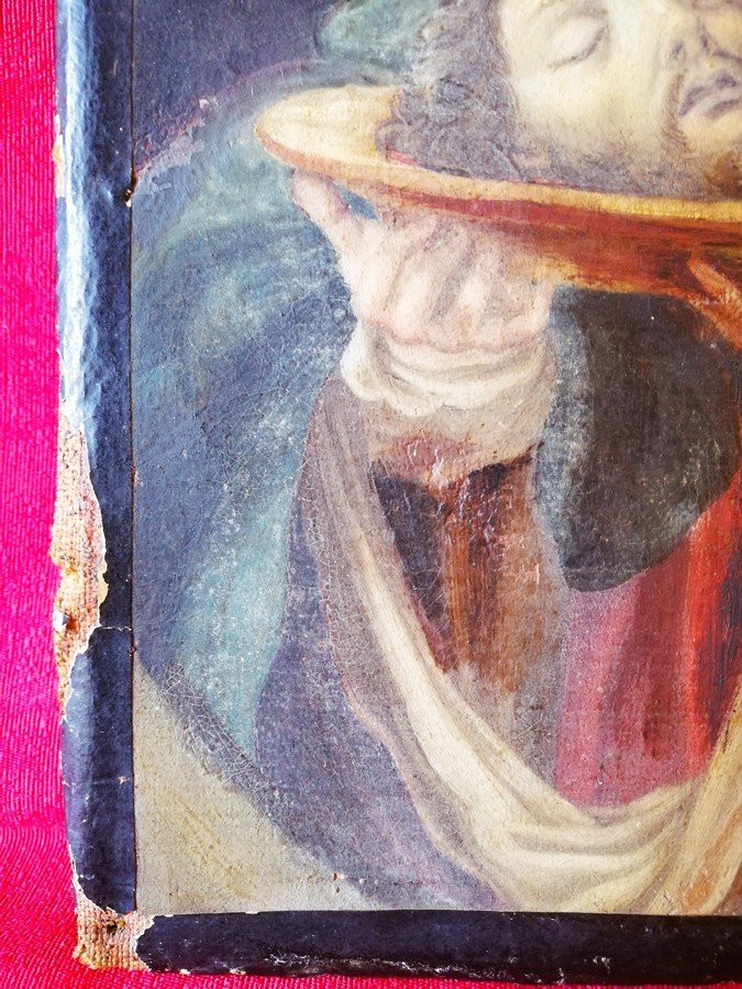 Oil On Canvas 17th Century Workshop Of Guido Reni (1585-1642)-photo-1