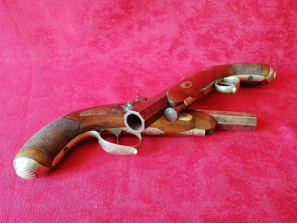 Pair Of 19th Century Pistols -photo-3