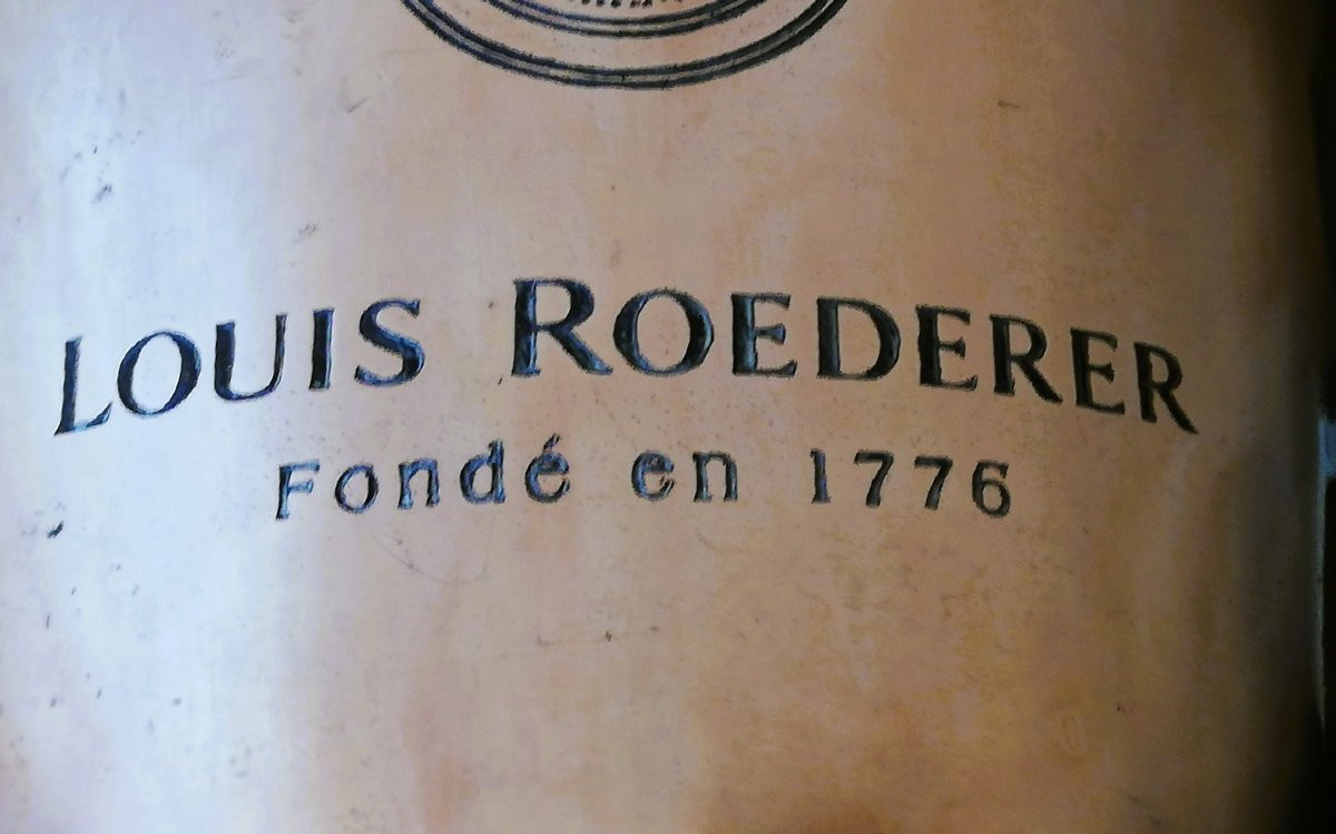 Seau à Champagne métal argenté-photo-4