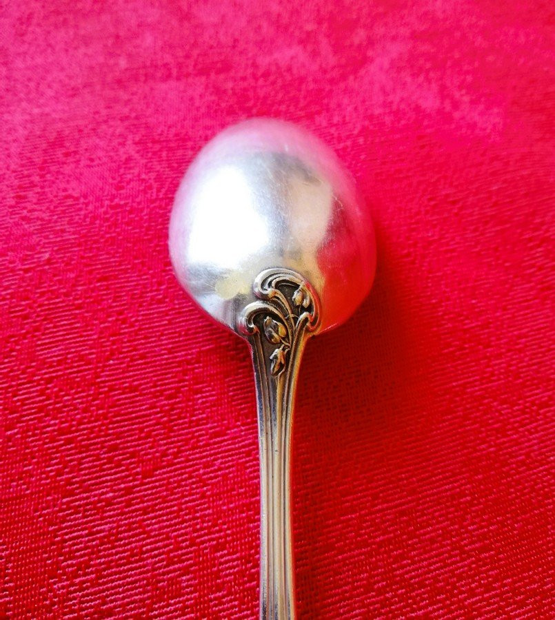 Twelve Small Silver-plated Spoons-photo-3