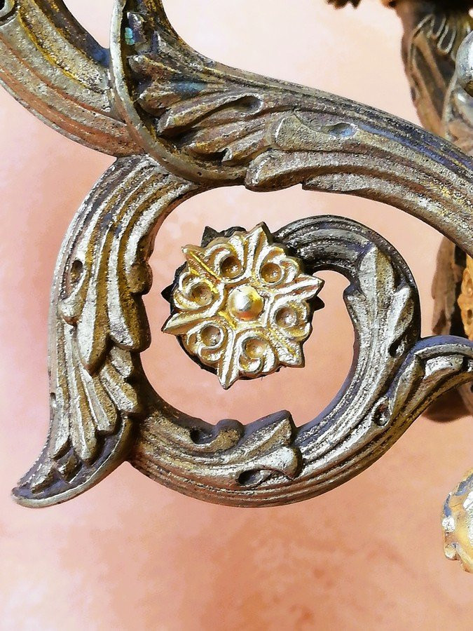 Pair Of Large Candelabras -photo-4