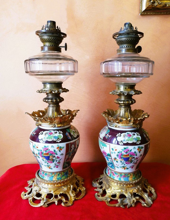Paire de lampes Chine -photo-5
