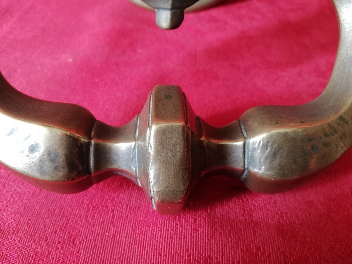 17th/18th Century Bronze Door Knocker-photo-3