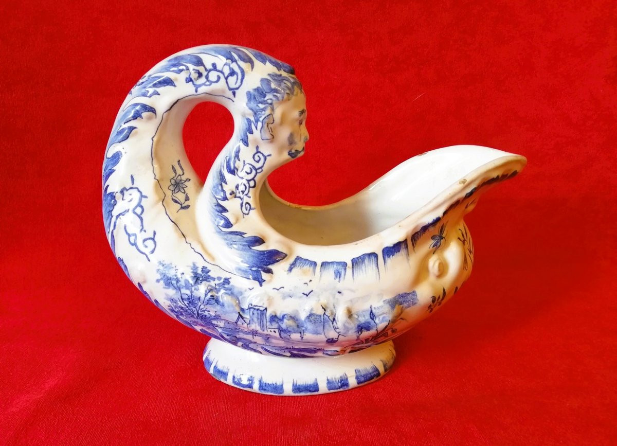 Earthenware Sauceboat -photo-4