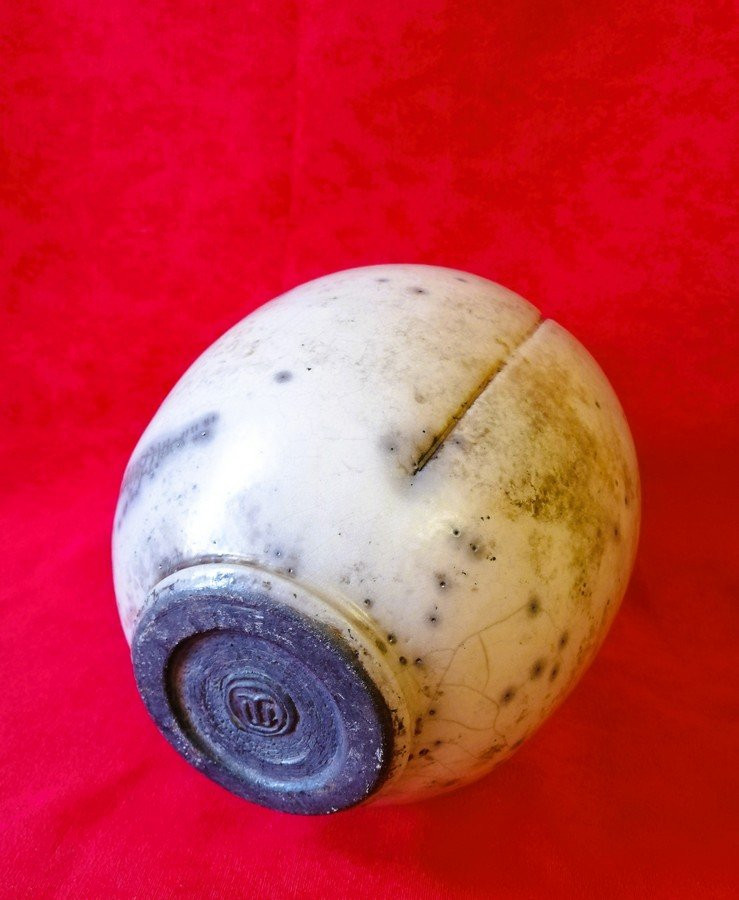 Raku Ceramic Vase  -photo-4