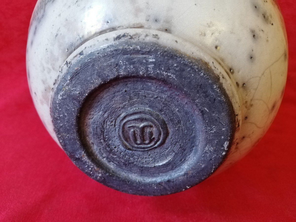 Raku Ceramic Vase  -photo-5