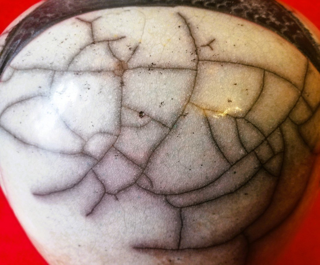 Raku Ceramic Vase  -photo-6
