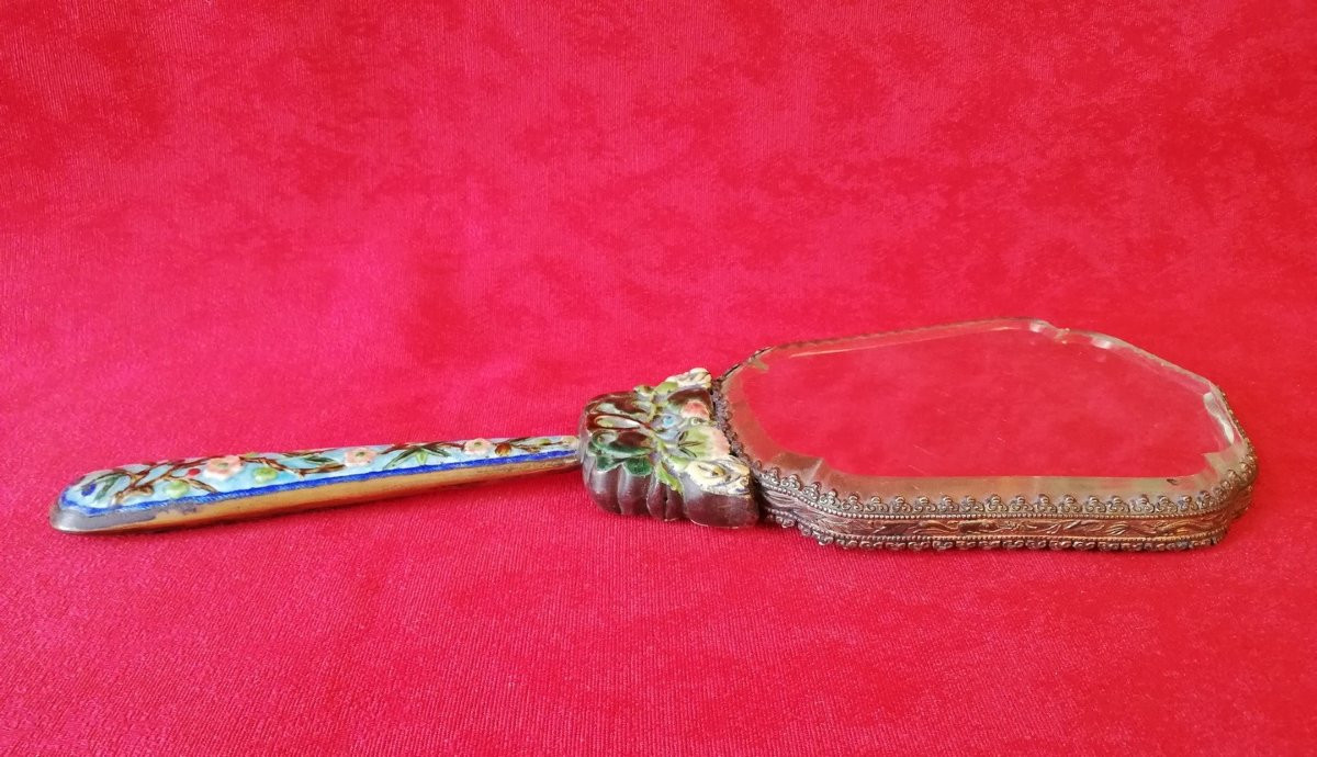 Porcelain And Hard Stone Mirror -photo-4