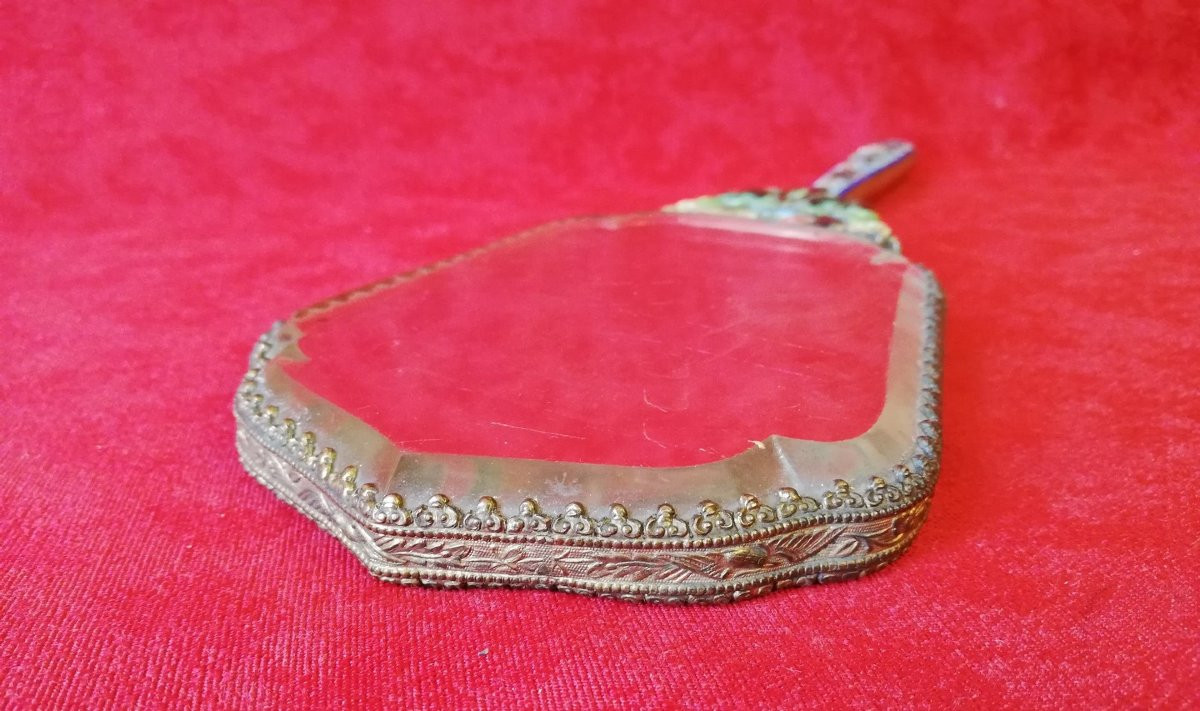Porcelain And Hard Stone Mirror -photo-6