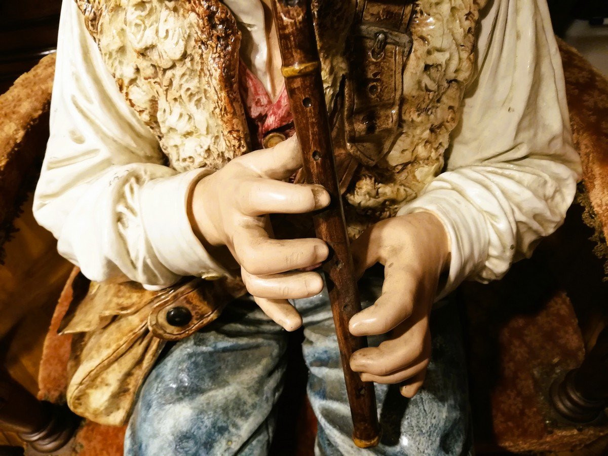 19th Century Earthenware Sculpture -photo-3