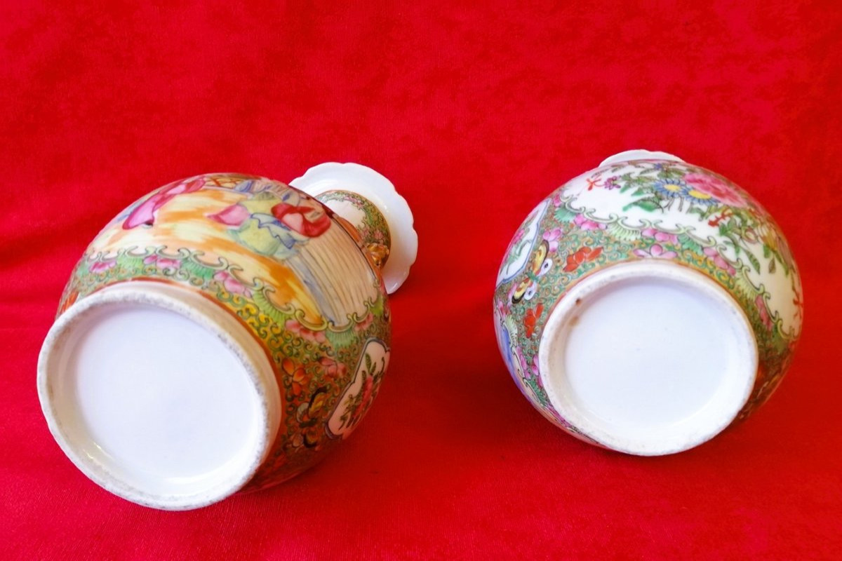 Pair Of Chinese Porcelain Vases -photo-6