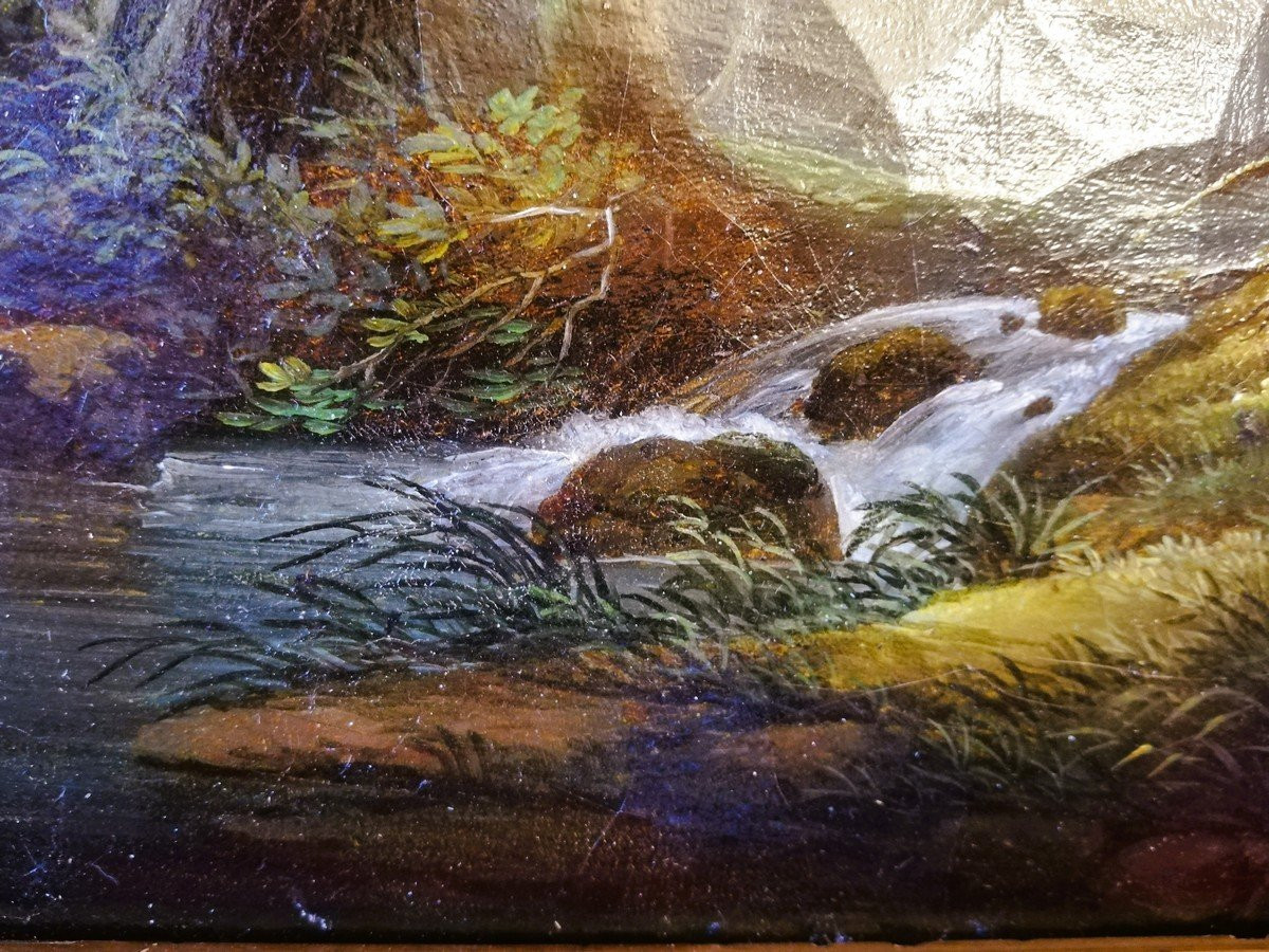 Framed Oil On Canvas -photo-5
