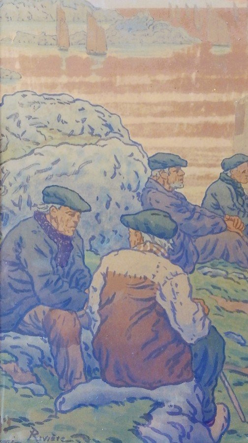 Print By Henri Riviere-photo-4