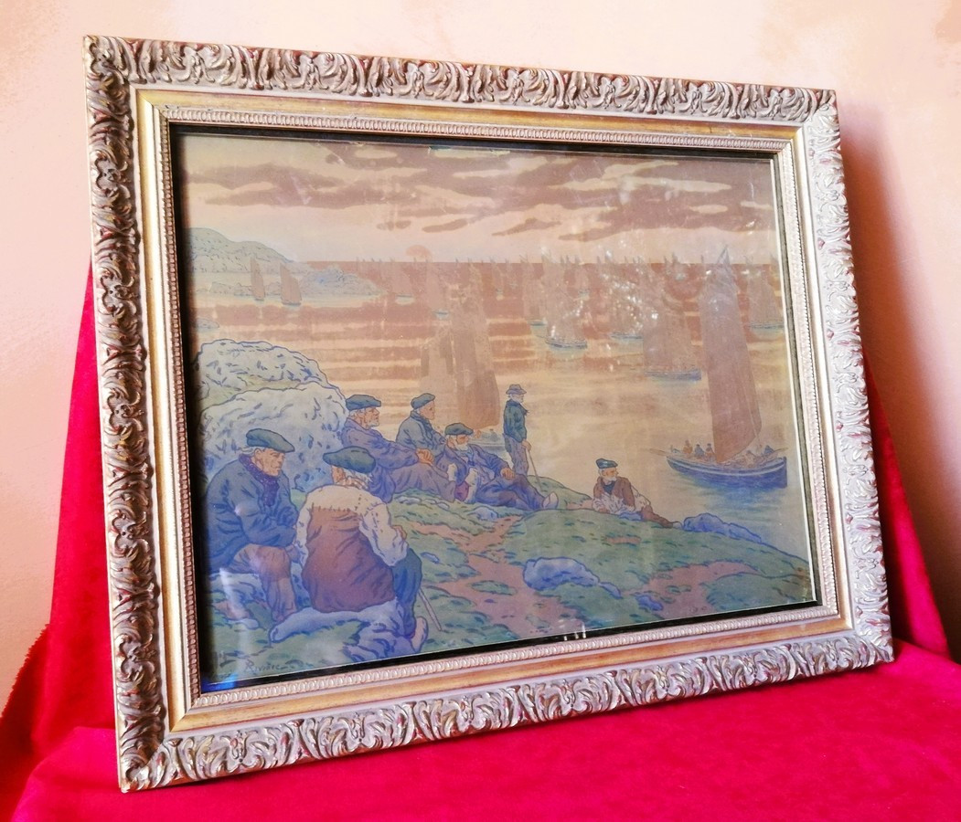 Print By Henri Riviere