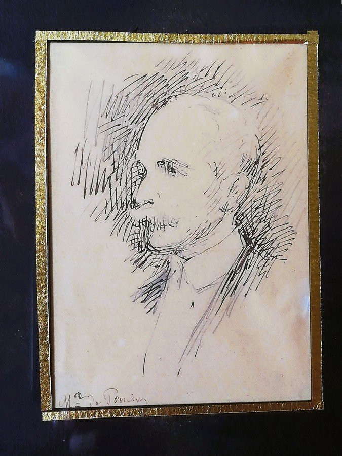 Set Of Four Framed Portraits -photo-2