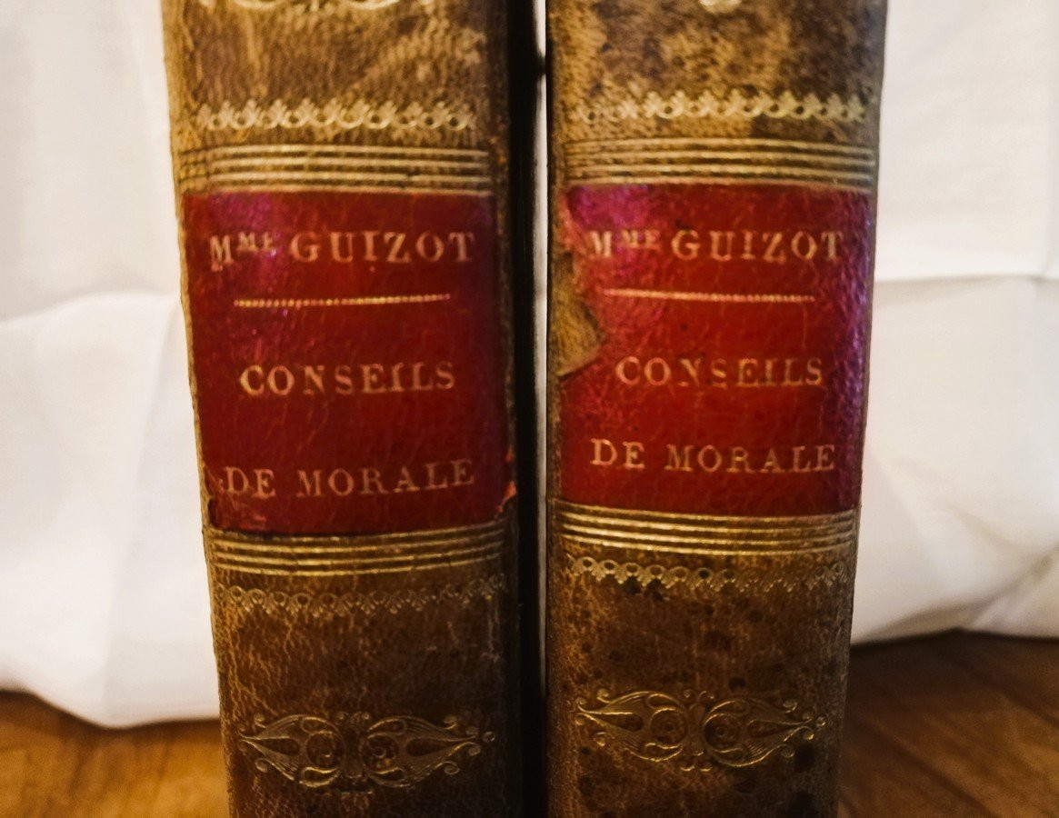 Deux volumes reliés cuir 1828-photo-3