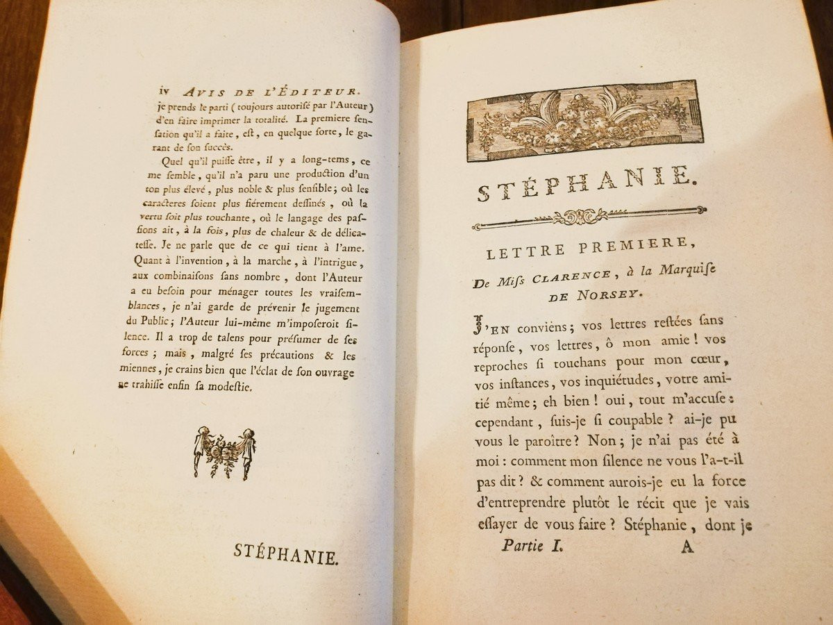 Stephanie's Letters In Three Volumes 1778 -photo-3