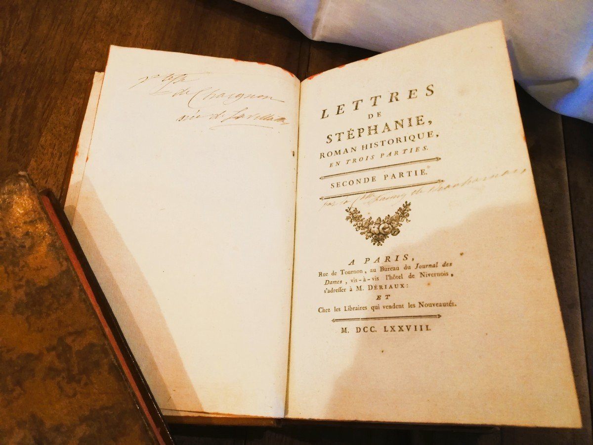 Stephanie's Letters In Three Volumes 1778 -photo-6
