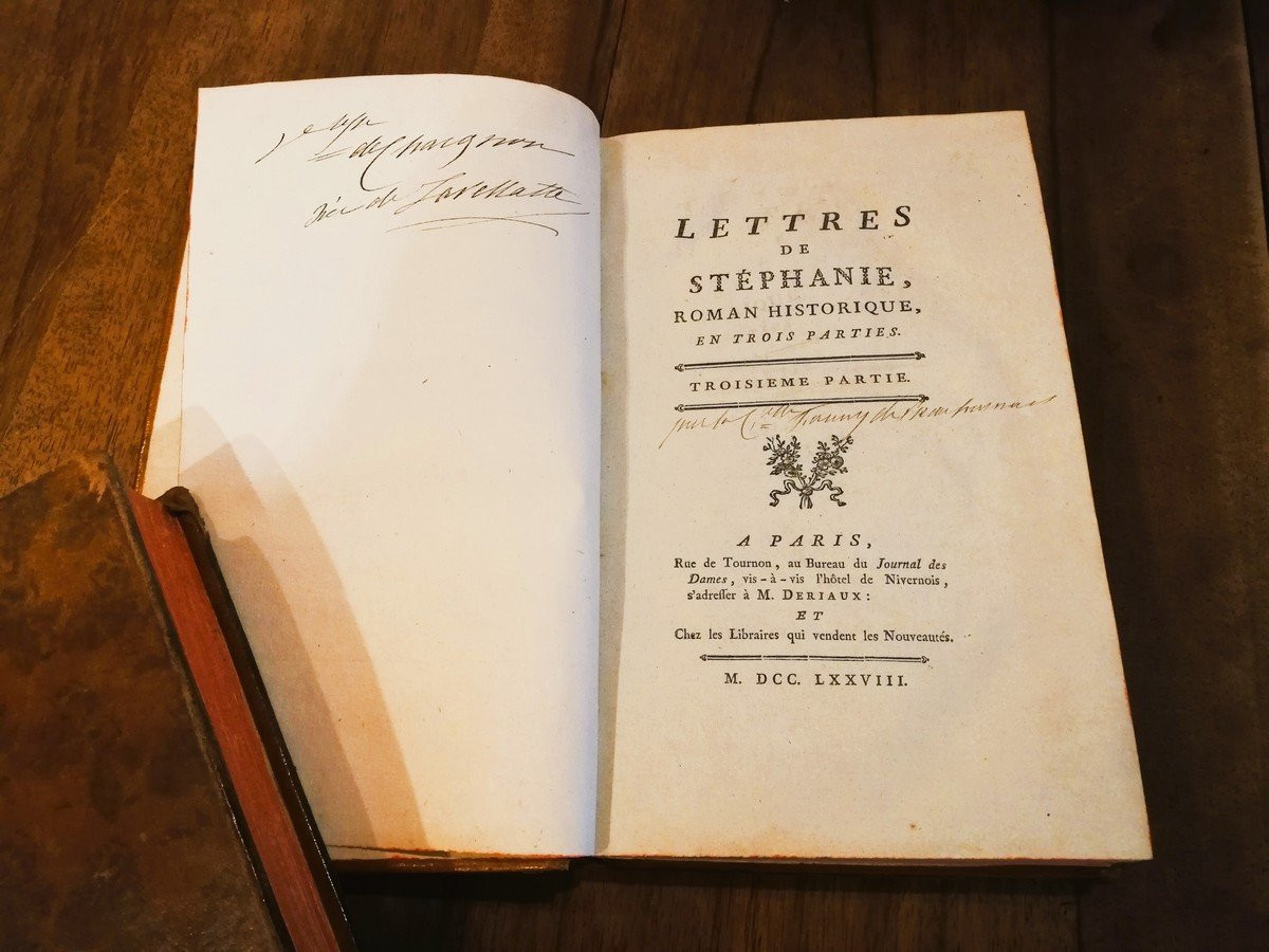 Stephanie's Letters In Three Volumes 1778 -photo-7