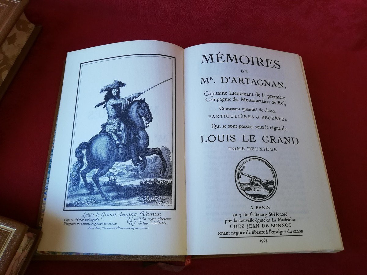 Les mémoires de d'ARTAGNAN en trois volumes    -photo-5