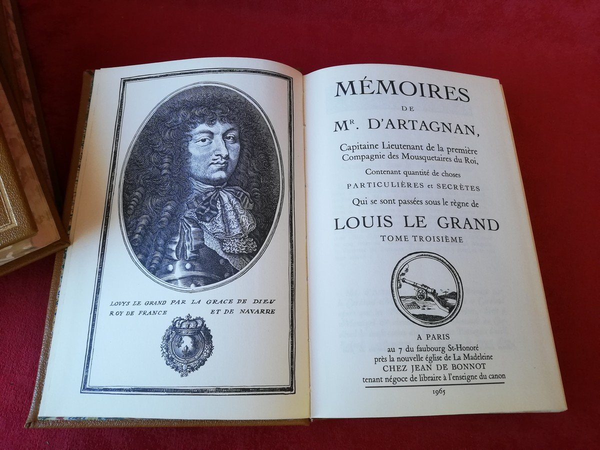 Les mémoires de d'ARTAGNAN en trois volumes    -photo-6