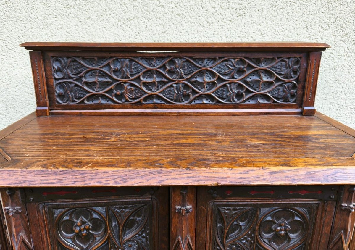 Neo-gothic Credenza -photo-3