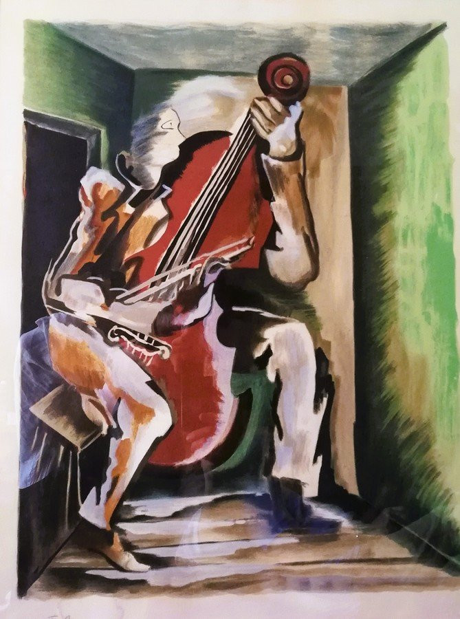 Epreuve d'artiste de OSSIP ZADKINE   -photo-2