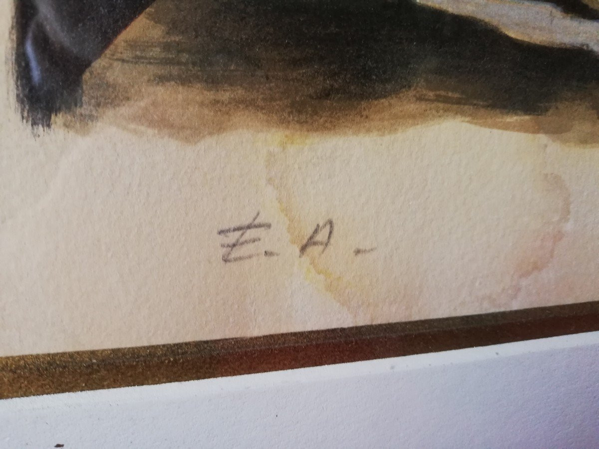 Epreuve d'artiste de OSSIP ZADKINE   -photo-3