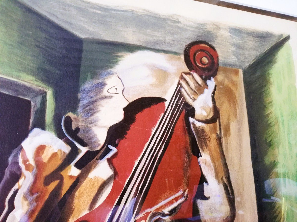 Epreuve d'artiste de OSSIP ZADKINE   -photo-1