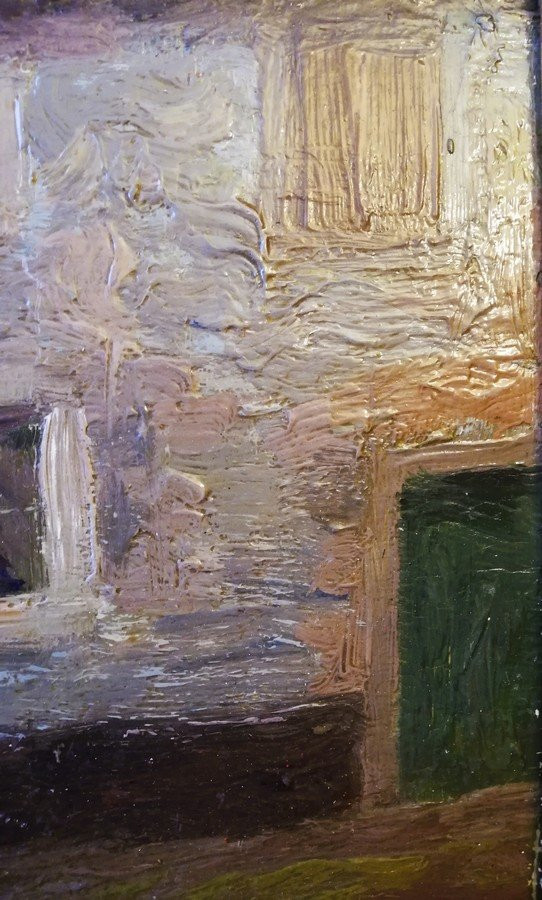 Framed Oil On Panel -photo-2